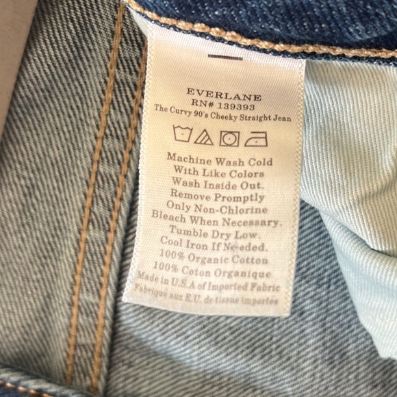 Everlane The curvy 90s Cheeky Straight Jean Ankle - Picture 9 of 12